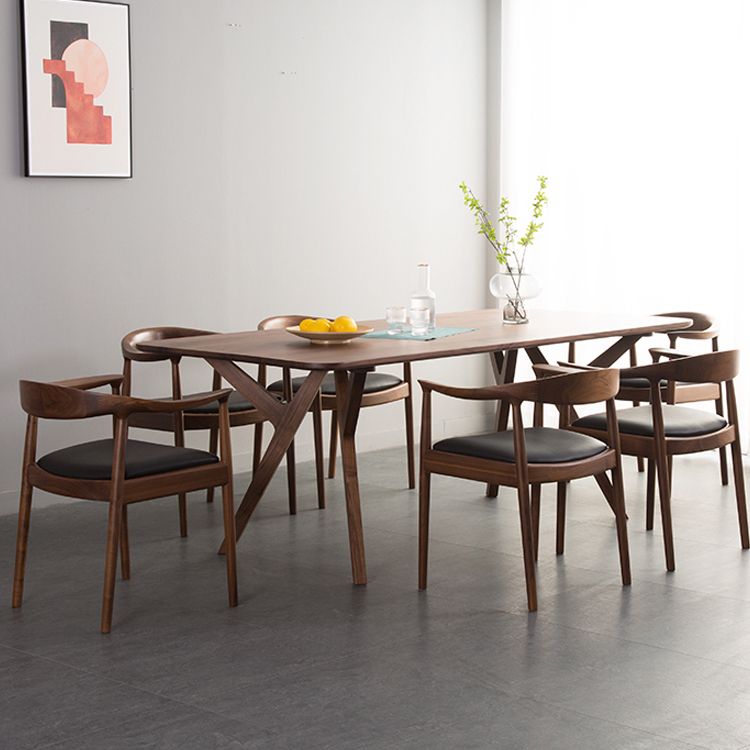 1/2/5/7 Pcs Ash Wood Modern Dining Room Set with Rectangle Table Dining Set Clearhalo 'Dining Room Sets' 'Dining Tables & Seating' 'dining_room_set' 'furn' 'furn_dining_room_set' 'Furniture' 'furniture_dining_room_set' 'Kitchen & Dining Furniture' 'kitchen&dining_furn' 'kitchen' 1200x1200_15745f4d-289b-4e28-b3ae-b8a9b73e1fe9