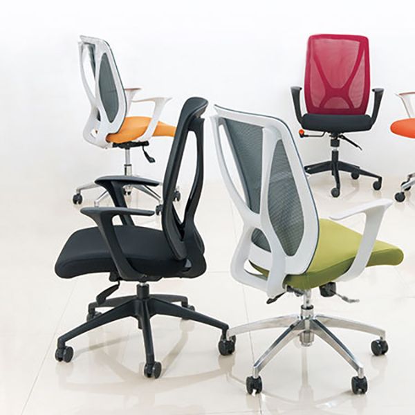Modern Desk Chair Mesh Computer Chair Conference Chair with Wheels Clearhalo 'furn' 'furn_office_chair' 'Furniture' 'Office Chairs' 'Office Furniture' 'office_chair' 1200x1200_15747640-821b-4eee-b57b-f2bed3e6c10b
