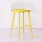Modern Backrest Armless Counter Stool Iron Cafe Bar Stool with Acrylic Seat and Pedal Clearhalo 'Bar Furniture' 'Bar Stools' 'bar_stools' 'furn' 'furn_bar_stools' 'Furniture' 'Kitchen & Dining Furniture' 1200x1200_157586ee-0a4d-47f4-8830-0527419d55e9