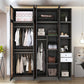 Modern Style Storage Cabinet Mirrored Finish Cabinet with Glass Door Clearhalo 'Armoires & Wardrobes' 'armoires_wardrobes' 'Bedroom Furniture' 'furn' 'furn_armoires_wardrobes' 'Furniture' 1200x1200_15758897-bd55-4049-a276-c4342946519c