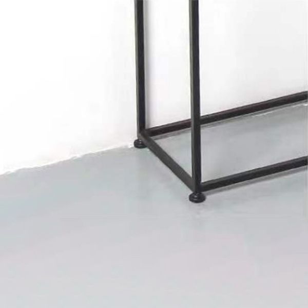 Metal Rectangle Console Table 9.8 Inch Wide Contemporary End Table Clearhalo 'Console Tables' 'console_tables' 'Entry & Mudroom Furniture' 'furn' 'furn_console_tables' 'Furniture' 1200x1200_1575bcf3-8b16-435a-a6fc-5595ca26c27f