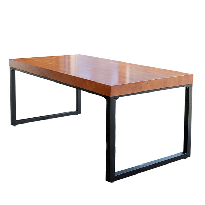 Tavolo da pranzo industriale in legno set 1/2/5 pezzi Dinette marrone per casa