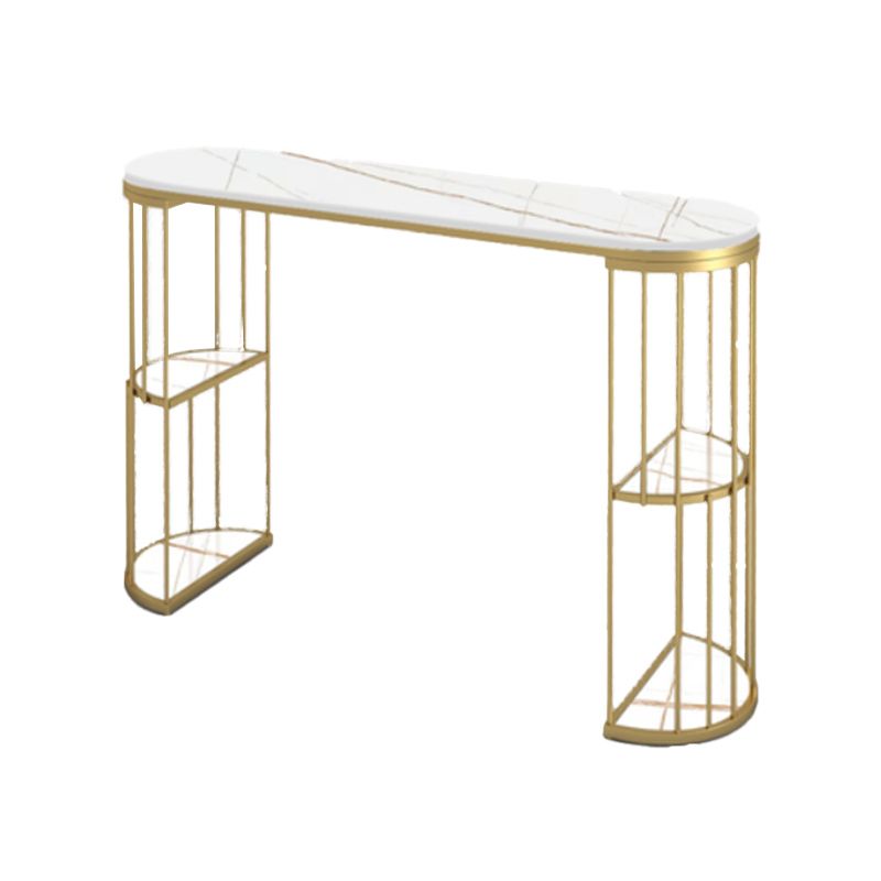 Glam Style ovale bartafel 1/3 stuks stenen aanrechttafel voor binnen