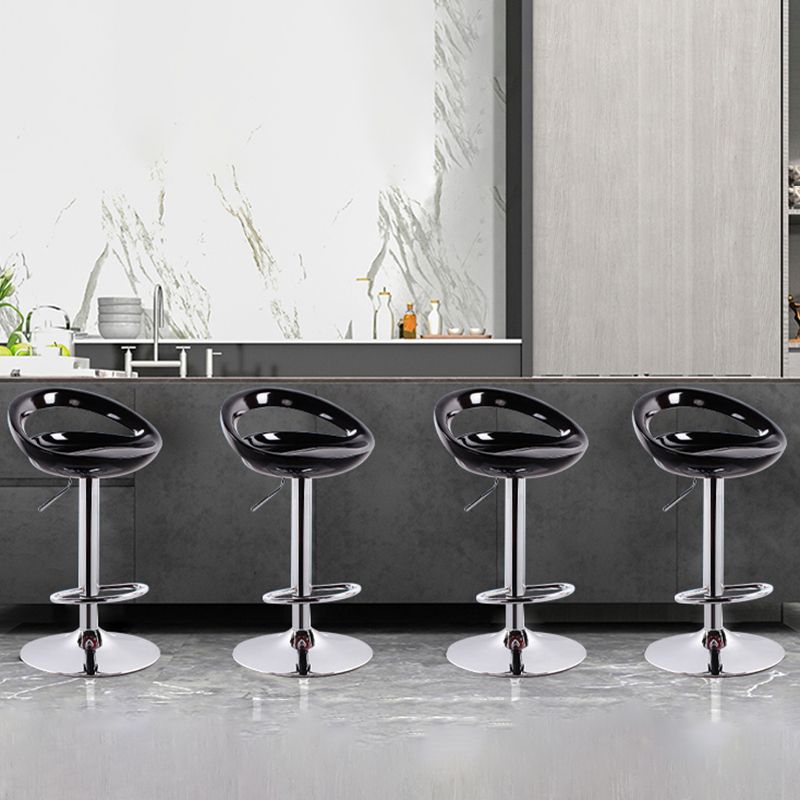 Industrial Style Bar-stool with Adjustable Height Swivel Footrest Barstool for Counter Bar Clearhalo 'Bar Furniture' 'Bar Stools' 'bar_stools' 'furn' 'furn_bar_stools' 'furniture_bar_stools' 'Kitchen & Dining Furniture' 'kitchen&dining_furn' 'kitchen' 'kitchen_furn' Furniture' 1200x1200_157a3866-53ba-4a82-9439-9d9e0b23c5cc