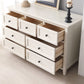 Oak soggiorno cabinet sideboard mobile moderno server buffet con cassetto