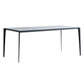Modern Style Home Rectangular Sintered Stone Dining Table 4 Legs Table in Grey Clearhalo ' dining_table' 'Dining Tables & Seating' 'Dining Tables' 'furn' 'furn_dining_table' 'Furniture' 'furniture_dining_table' 'Kitchen & Dining Furniture' 'kitchen&dining_furn' 'kitchen' 'kitchen_dining_table' 1200x1200_1580a896-0a5e-433c-9330-1410c45f390f