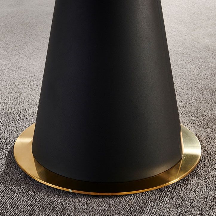 Glam 1/3/4/5/7 Pieces Dining Set Sintered Stone Dining Table Set for Dining Areas Clearhalo 'Dining Room Sets' 'Dining Tables & Seating' 'dining_room_set' 'furn' 'furn_dining_room_set' 'Furniture' 'furniture_dining_room_set' 'Kitchen & Dining Furniture' 1200x1200_15812fe2-5bbd-423b-a18d-066f43b7f5e9