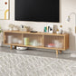 Enclosed Storage TV Media Stand Contemporary TV Console for Living Room Clearhalo 'furn' 'furn_tv_stands_entertainment_centers' 'Furniture' 'Living Room Furniture' 'TV Stands & Entertainment Centers' 'TV Stands & Media Storage Furniture' 'tv_stands_entertainment_centers' 1200x1200_1584234d-ae26-455b-9a79-644c27a3aaa3