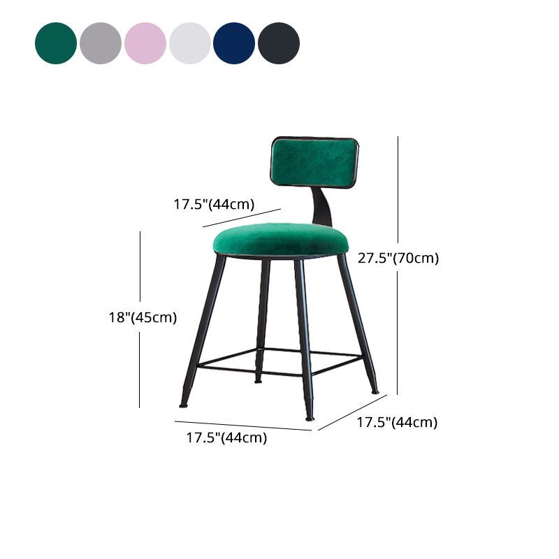 Black Upholstered Counter Stools Low Back Scandinavian Bar Stools (Set of 3) Clearhalo 'Bar Furniture' 'Bar Stools' 'bar_stools' 'furn' 'furn_bar_stools' 'furniture_bar_stools' 'Kitchen & Dining Furniture' 'kitchen&dining_furn' 'kitchen' 'kitchen_furn' Furniture' 1200x1200_1589c6a5-83f1-4810-b0eb-b038d77dc584
