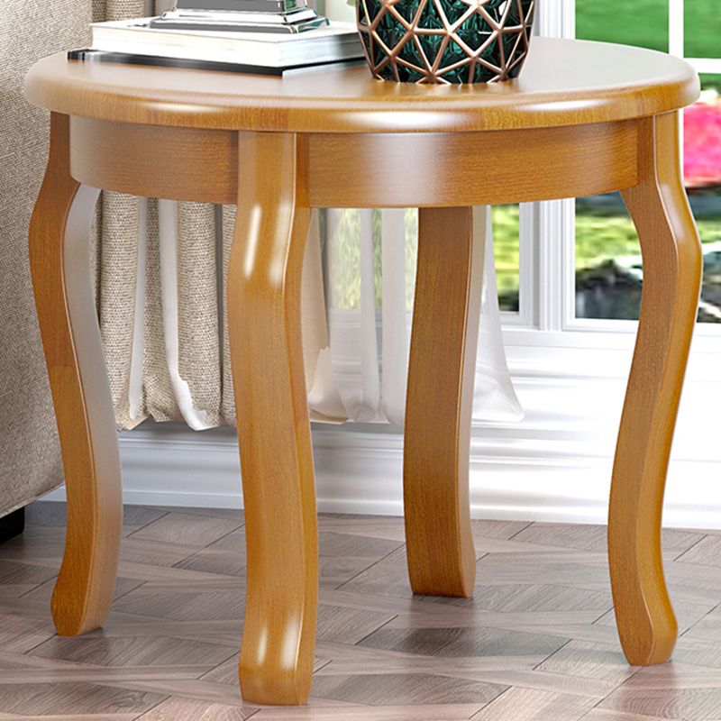 Round 4 Legs End Table Traditional Side End Table for Living Room Clearhalo 'Coffee & Accent Tables' 'End & Side Tables' 'end_side_tables' 'furn' 'furn_end_side_tables' 'Furniture' 'Living Room Furniture' 1200x1200_158cd2ea-87ca-4f7a-a26a-b6a07b2281a4