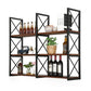 Industrial Style WoodBookshelf Wall Mounted Shelf Bookcase for Home Clearhalo 'Bookcases' 'furn' 'furn_bookcases' 'Furniture' 'furniture_bookcases' 'kitchen' 'kitchen_bookcases' 'Living Room Furniture' 'Office Furniture' 1200x1200_158df79e-5f9b-4f38-b5f6-95cccce263eb