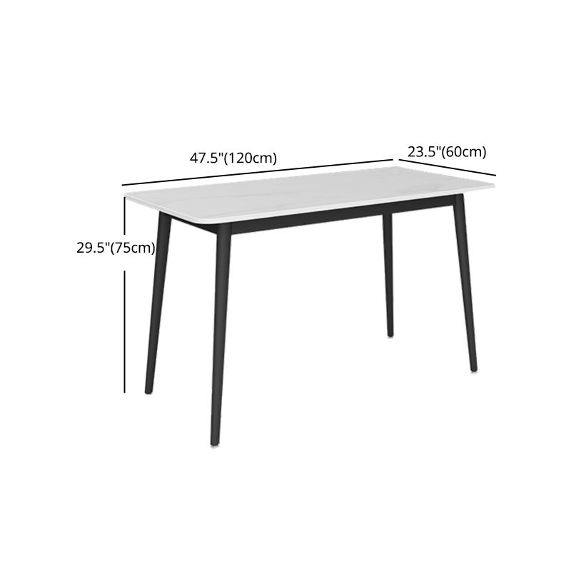 Modern 1/2/5/7 Pieces Dining Set Rectangle Sintered Stone Dining Table Set Clearhalo 'Dining Room Sets' 'Dining Tables & Seating' 'dining_room_set' 'furn' 'furn_dining_room_set' 'Furniture' 'furniture_dining_room_set' 'Kitchen & Dining Furniture' 'kitchen&dining_furn' 'kitchen' 1200x1200_159128ea-778c-4efd-9c29-815b09784e12