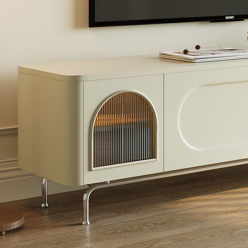 White TV Media Console Console Media Console TV per soggiorno