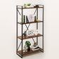 Wooden Open Back Bookshelf Etagere Industrial Bookcase with Shelves Clearhalo 'Bookcases' 'furn' 'furn_bookcases' 'Furniture' 'Office Furniture' 1200x1200_1599ac00-d275-43c6-ba3e-46f7f3f327b9