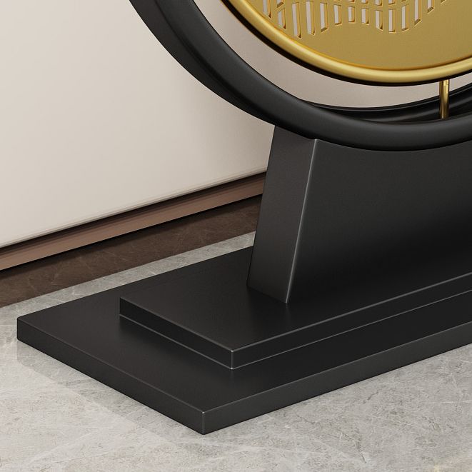 Tavolo console glam in pietra 31,5 "tavolo di accento alto