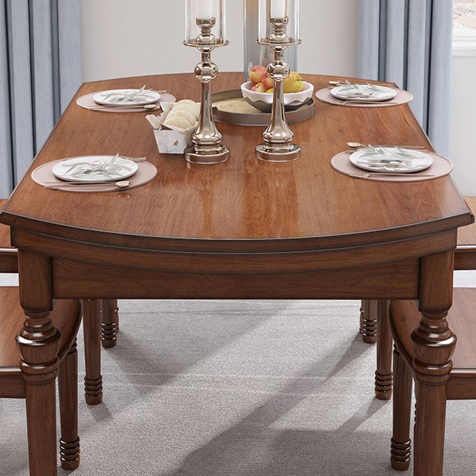 5/7 Stücke rustikaler Stil Massivholz 4 Beine Esset für Zuhause