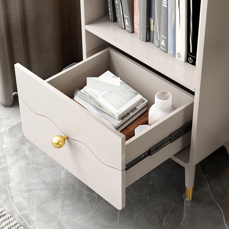 Contemporary Shelf Bookcase Wood Bookshelf with Drawer for Living Room Clearhalo 'Bookcases' 'furn' 'furn_bookcases' 'Furniture' 'Office Furniture' 1200x1200_15a15746-0617-4fb4-b978-bf6c61e67a0e