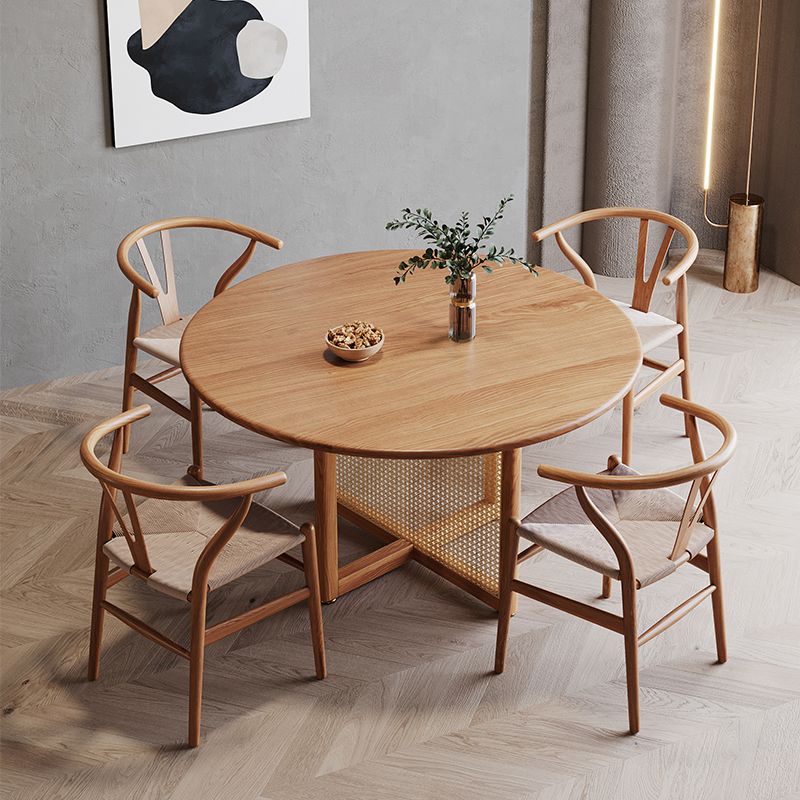 Pinewood Solid Wood Brown Tone Dining Table Simplicity Fixed Table for Dining Room Clearhalo ' dining_table' 'Dining Tables & Seating' 'Dining Tables' 'furn' 'furn_dining_table' 'Furniture' 'furniture_dining_table' 'Kitchen & Dining Furniture' 'kitchen&dining_furn' 'kitchen' 'kitchen_dining_table' 1200x1200_15a3ce7b-fbde-4101-b593-7c8e40f220ff