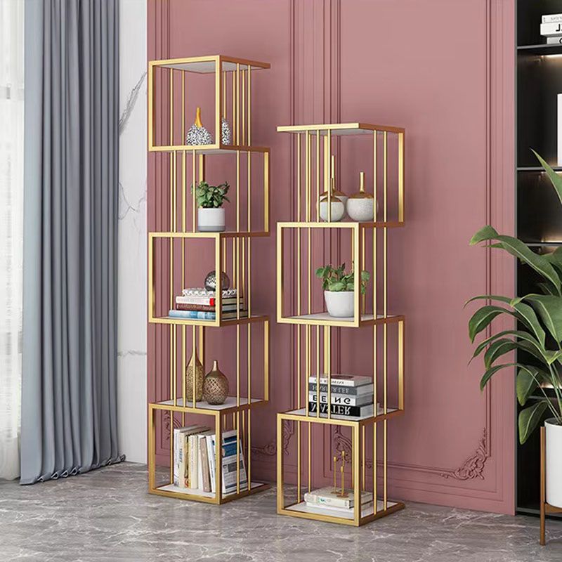 Open Vertical Etagere Bookshelf Industrial Iron Frame Manufactured Wood Shelf Bookshelf Clearhalo 'Bookcases' 'furn' 'furn_bookcases' 'Furniture' 'furniture_bookcases' 'kitchen' 'kitchen_bookcases' 'Living Room Furniture' 'Office Furniture' 1200x1200_15a60b01-a637-45cd-a664-2f35e6f571c2