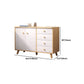 Modern Rectangle Accent Cabinet Wood Knobs Cabinet with Drawer Clearhalo 'Cabinets & Chests' 'cabinets_chests' 'furn' 'furn_cabinets_chests' 'Furniture' 'Living Room Furniture' 1200x1200_15aa1699-b6a1-4414-848e-93fb3e5665a4