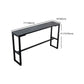 Contemporary Style Dining Sintered Stone Table Rectangle Bar Counter Table for Home Clearhalo 'Bar Furniture' 'Bar Tables' 'bar_tables' 'furn' 'furn_bar_tables' 'Furniture' 'furniture_bar_tables' 'Kitchen & Dining Furniture' 1200x1200_15acd023-f22b-45c1-ac35-872f308c55be