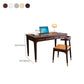 Rectangular 2 Drawers Home Writing Desk 29.5" H Glam Style Computer Desk