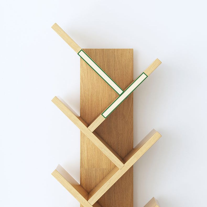 Libreria aperta di libreria in legno fabbrico contemporaneo per la casa