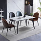 Contemporary Style Dining Chair Armless Metal Side Parsons Chairs for Kitchen Clearhalo ' kitchen&dining_furn' 'Dining Chairs' 'Dining Tables & Seating' 'dining_chair' 'furn' 'furn_dining_chair' 'Furniture' 'furniture_dining_chair' 'Kitchen & Dining Furniture' 'kitchen' 1200x1200_15b6a0d1-a2dd-491d-b411-1c7b7ac94040