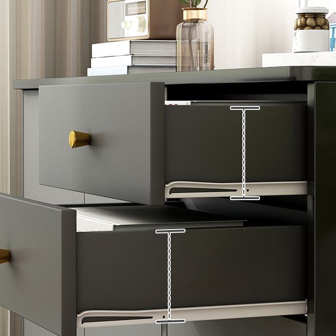 Cómoda combinada ultramoderna, cómoda de almacenamiento Horizontal de madera para dormitorio