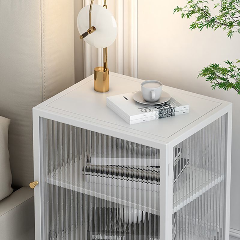 Industrieller Akzenttisch Nachttisch antiker Finish Nachttisch