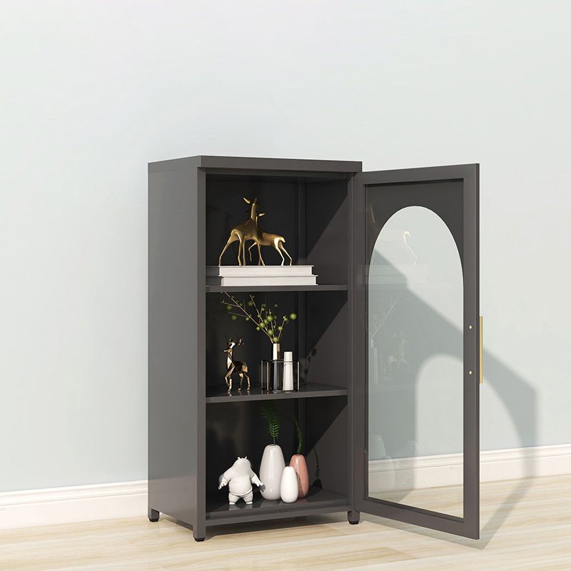 39.96"H Bookshelf Scandinavian Bookcase for Home Office with Door Clearhalo 'Bookcases' 'furn' 'furn_bookcases' 'Furniture' 'Office Furniture' 1200x1200_15c0d372-3799-430f-b5c9-5509d0cee645