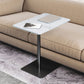 Modern Wood Side End Table Minimalist Rectangular Corner Table