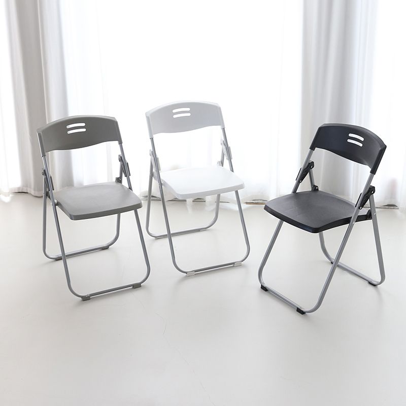 Moderne armloze conferentiestoel Plastic Low Back Folding Chair