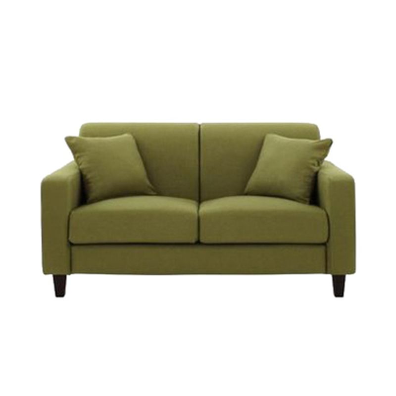 Contemporary Square Arm Standard Sofa with Slipcovered for Living Room, Apartment Clearhalo 'furn' 'furn_sofas' 'Furniture' 'furniture_sofas' 'kitchen' 'kitchen_sofas' 'Living Room Furniture' 'Sofa' 'sofas' 1200x1200_15c2333a-628a-406a-acd6-6a701334a904