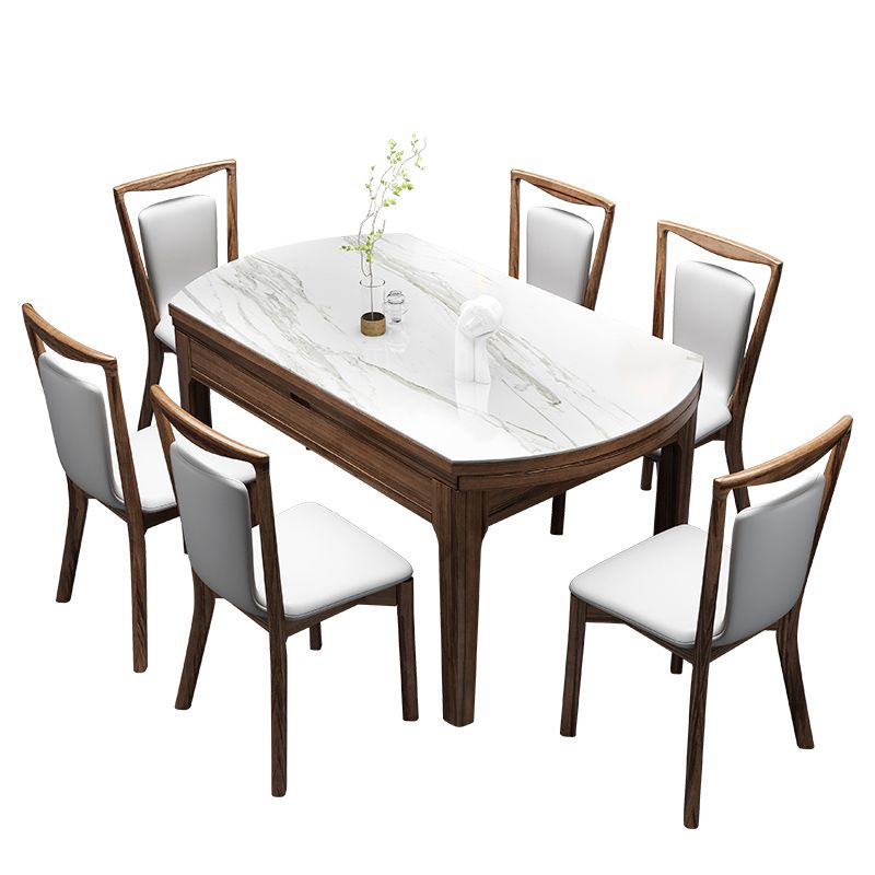 Contemporary 1/2/7 Pieces Furniture Round Stone Dining Set for Restaurant Clearhalo 'Dining Room Sets' 'Dining Tables & Seating' 'dining_room_set' 'furn' 'furn_dining_room_set' 'Furniture' 'Kitchen & Dining Furniture' 1200x1200_15c42d1c-0cba-41d8-8095-2c2a74b69663