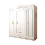 Hinged Engineered Wood Wardrobe Cabinet French Country Wardrobe Closet