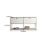 Nordic Stainless Steel Combined TV Cabinet Decorative TV Stand Cabinet