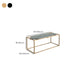 Solid Wood Rectangular Coffee Table Contemporary 1 Single Iron Frame Cocktail Table Clearhalo 'Coffee & Accent Tables' 'Coffee Tables' 'coffee_tables' 'furn' 'furn_coffee_tables' 'Furniture' 'Living Room Furniture' 1200x1200_15cbdf23-6626-4e28-8365-84cd6b9d9ff7