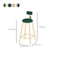 Glam Oval Bar Table Set 1/3 Pieces Stone Counter Table with Upholstered Stools Clearhalo 'Bar Furniture' 'furn' 'furn_home_bar_bar_sets' 'Furniture' 'Home Bars & Bar Sets' 'home_bar_bar_sets' 'Kitchen & Dining Furniture' 1200x1200_15cd22b2-3133-4080-9cd8-5fc6a039c840