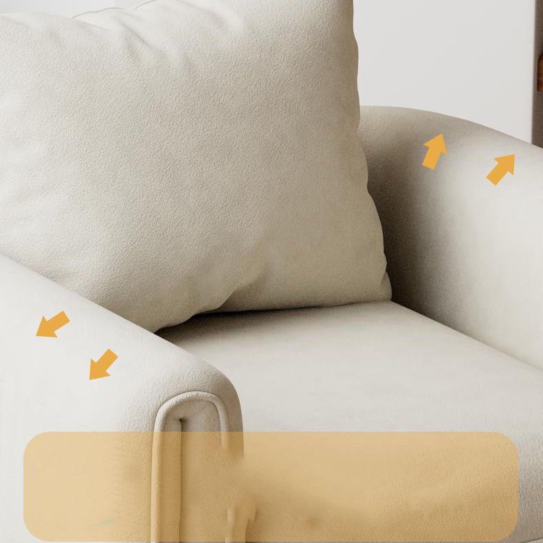 Modern Living Room Accent Armchair Round Arms Sled Arm Chair Clearhalo 'Accent Chairs' 'accent_chairs' 'Chairs & Seating' 'furn' 'furn_accent_chairs' 'Furniture' 'Living Room Furniture' 1200x1200_15cd46d8-d422-4691-a2a2-5e4a0f924c17