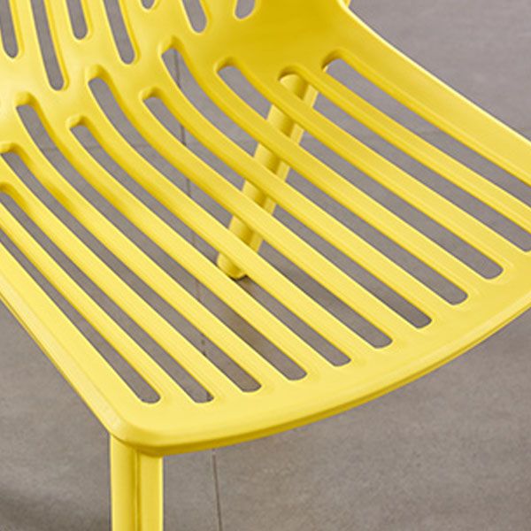 Contemporary Plastic Side Chair Slat Back Kitchen Dining Room Chair Clearhalo 'Dining Chairs' 'Dining Tables & Seating' 'dining_chair' 'furn' 'furn_dining_chair' 'Furniture' 'furniture_dining_chair' 'Kitchen & Dining Furniture' 1200x1200_15ced26b-03da-4ca5-a21f-ffbbbe5e3d4c