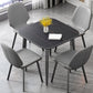 Metal Industrial Dinette Table Sintered Stone Top Table with 4 Legs Clearhalo ' dining_table' 'Dining Tables & Seating' 'Dining Tables' 'furn' 'furn_dining_table' 'Furniture' 'furniture_dining_table' 'Kitchen & Dining Furniture' 'kitchen&dining_furn' 'kitchen' 'kitchen_dining_table' 1200x1200_15d06705-ac89-4de8-9a9f-67e959be5bf6