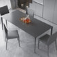 Industrial Dining Room Table Rectangle Stone Dinette Table for Home Clearhalo 'Dining Tables & Seating' 'Dining Tables' 'dining_table' 'furn' 'furn_dining_table' 'Furniture' 'Kitchen & Dining Furniture' 1200x1200_15d0b070-4150-4be6-a54a-cc526a99dfd5