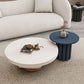 Pedestal Round Coffee Table Set Modern Minimalist Cocktail Table Clearhalo 'Coffee & Accent Tables' 'Coffee Tables' 'coffee_tables' 'furn' 'furn_coffee_tables' 'Furniture' 'Living Room Furniture' 1200x1200_15d4c0e4-0489-47b1-b29d-2c8139cc612f