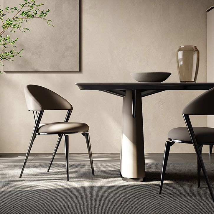 Contemporary Dining Chair Kitchen Open Back Dining Side Chair Clearhalo 'Dining Chairs' 'Dining Tables & Seating' 'dining_chair' 'furn' 'furn_dining_chair' 'Furniture' 'Kitchen & Dining Furniture' 1200x1200_15d5500a-c9f2-458c-980e-da5085786b71