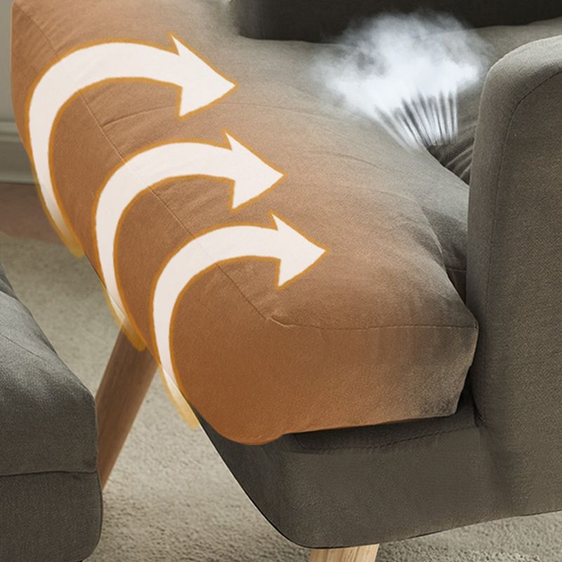 Sedia da ufficio in tessuto contemporaneo sedia da scrivania ergonomica per ufficio