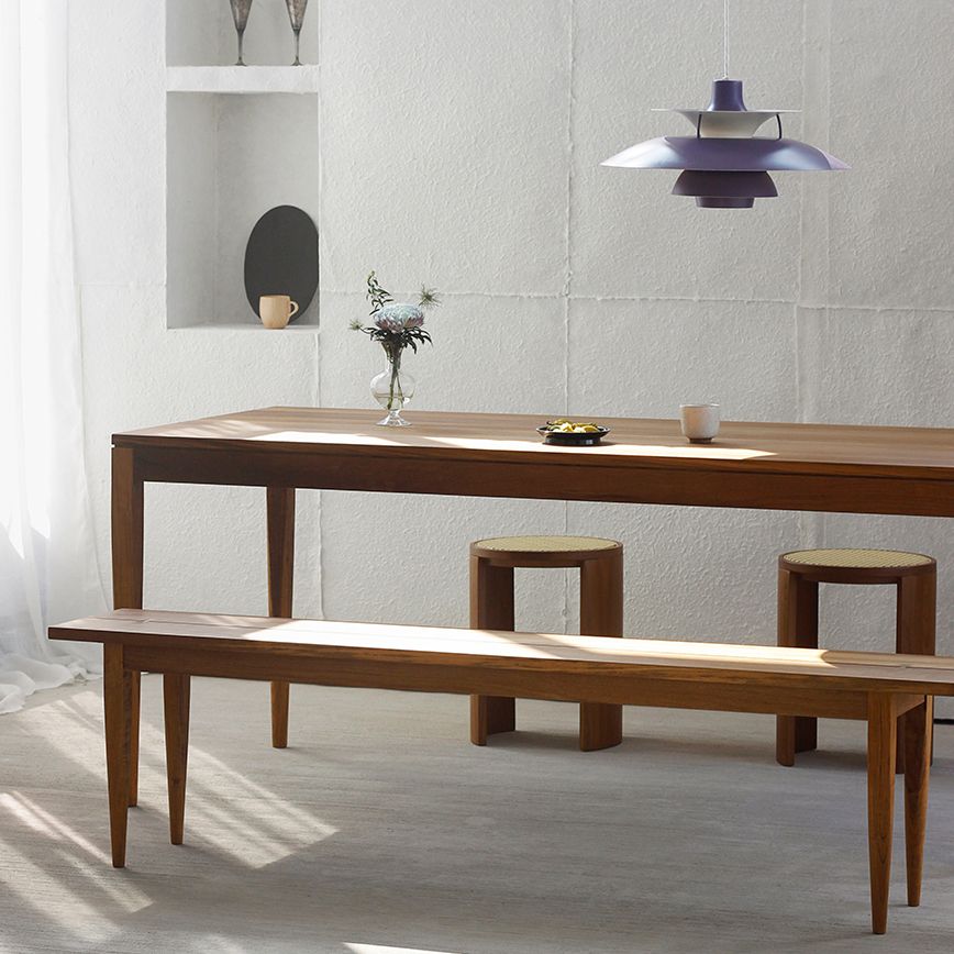 Solid Wood Brown Tone Dining Table Simplicity 4 Legs Table for Dining Room Clearhalo ' dining_table' 'Dining Tables & Seating' 'Dining Tables' 'furn' 'furn_dining_table' 'Furniture' 'furniture_dining_table' 'Kitchen & Dining Furniture' 'kitchen&dining_furn' 'kitchen' 'kitchen_dining_table' 1200x1200_15d9c72f-6c97-4f8c-91ba-b18acda7ecc7