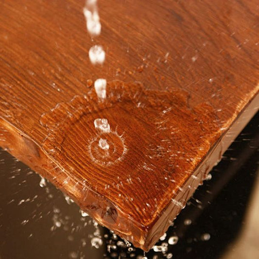 Solid Wood Bar Dining Table Industrial Bar Dining Table with Double Pedestal Base Clearhalo 'Bar Furniture' 'Bar Tables' 'bar_tables' 'furn' 'furn_bar_tables' 'Furniture' 'furniture_bar_tables' 'Kitchen & Dining Furniture' 1200x1200_15dcf857-3f71-4eee-bcff-5ded110fa253