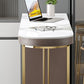 Contemporary Pub Table Set 1/2/3 Pcs Metal Frame Bar Table and Stools Clearhalo 'Bar Furniture' 'furn' 'furn_home_bar_bar_sets' 'Furniture' 'Home Bars & Bar Sets' 'home_bar_bar_sets' 'Kitchen & Dining Furniture' 1200x1200_15ddaf6f-3de5-45d9-a040-fecd886dcf9a