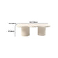 Solid Wood Coffee Table White Minimalist Coffee Table for Living Room Clearhalo 'Coffee & Accent Tables' 'Coffee Tables' 'coffee_tables' 'furn' 'furn_coffee_tables' 'Furniture' 'Living Room Furniture' 1200x1200_15e0ab4e-0eae-4ec0-997a-cb438c40a311